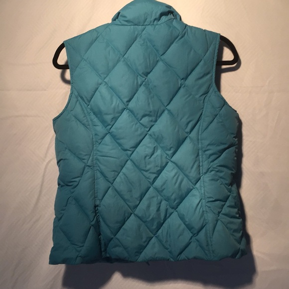 Lands End Quilted Vest | Teal - Picture 2 of 4